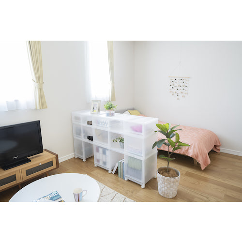 ＴＥＮＭＡ　フィッツ差込式キャスター　ＣＳＰ−４０　クリア　４個セット　811001107　1 Ｓ