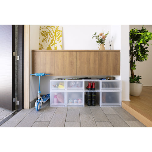 ＴＥＮＭＡ　フィッツケース　ＦＣ４０−４０２０　１８Ｌ　クリア　110014854　1 個