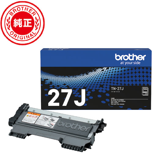 Brother Toner Cartridge TN-27J Monochrome TN-27J 1 pc