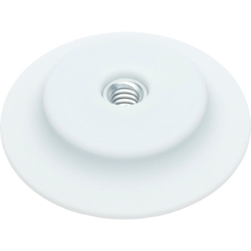 ＭＡＧＥＶＥＲ　サビないマグネット　マグプラス＋　ＮＣＰ−４５Ｒ　シリコンマグネット　羽根付きタイプ　白　Ｍ６ねじ切りアルミワッシャー付き　　1145RNCP7978　1 個