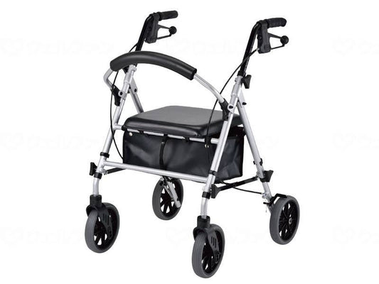 웰 케어 뱅크 4륜 보행 보조차 new 아유무군 L사이즈 쉬버버 L