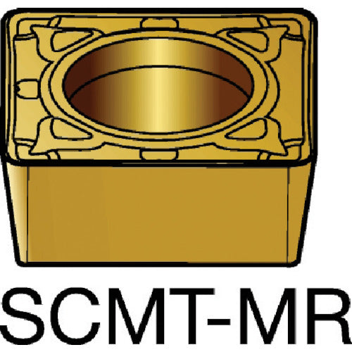 サンドビック　コロターン１０７　旋削用ポジチップ（１２０）　２０２５　SCMT 09 T3 08-MR　10 個