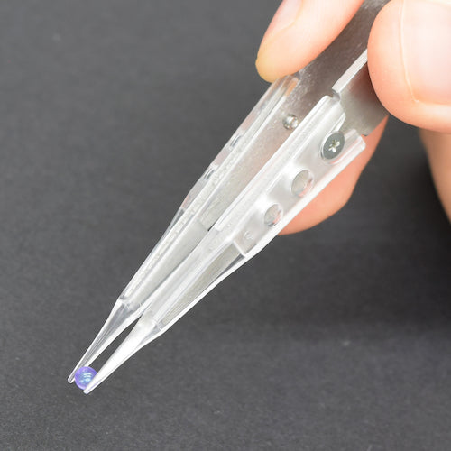 HOZAN 투명 칩 핀셋 P-644-A 1개