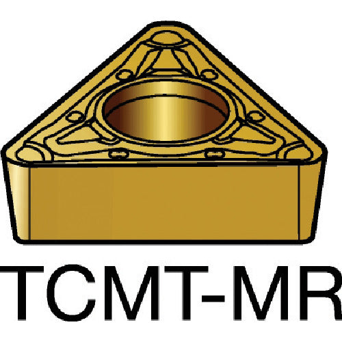 サンドビック　コロターン１０７　旋削用ポジチップ（１２０）　２０３５　TCMT 16 T3 08-MR　10 個