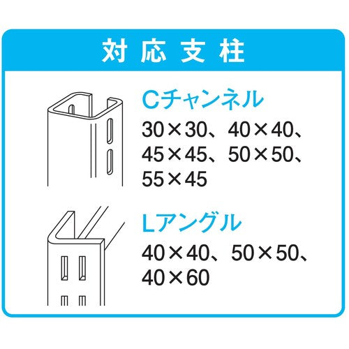 ティーエフサービス　スチールラック用　落下防止ネットＬＯＷ　ブラック　取付範囲１５００ｍｍ　RNL-15BK　1 袋