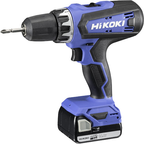 HiKOKI 14.4V 무선 드라이버 드릴 2.0Ah 배터리 1개 사양 FDS14DF(BG) 1대