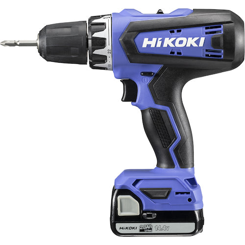 HiKOKI 14.4V 무선 드라이버 드릴 2.0Ah 배터리 1개 사양 FDS14DF(BG) 1대