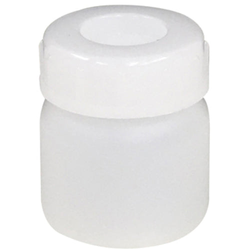 KOKUGO PE Wide Mouth Bottle, White, 50ml, 101-5840202, 1 bottle