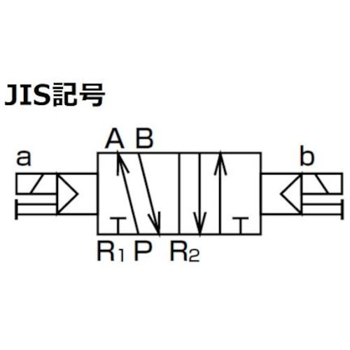 ＣＫＤ　４Ｋシリーズパイロット式５ポート弁セレックスバルブ　4KA120-M5-AC100V　1 台