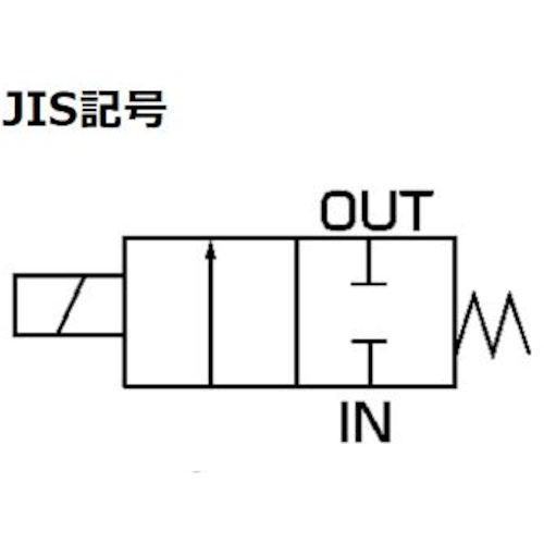 ＣＫＤ　直動式２ポート電磁弁（マルチレックスバルブ）　AB31-01-3-03A-DC24V　1 台