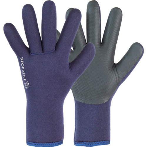 Neoprene 0403 Waterproof Neoprene Gloves Navy LL 0403 NV-LL 1 pair