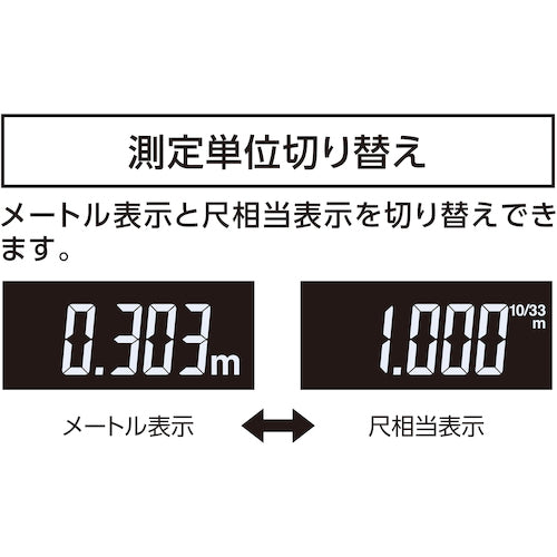 シンワ　レーザー距離計　Ｌ−ＭｅａｓｕｒｅＢＫ　５０　大型液晶　78163　1 台