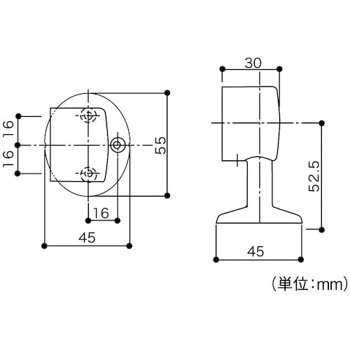 エクレ　ＥＣＬＥ３５　Ｅエンドブラケット　ゴールドＥ　１１３７８７６　EL-27G　1 個