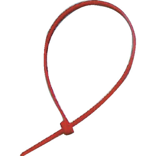 Convex Cable Ties Red CV-100RED 100pcs CV-100RED100P 1 bag