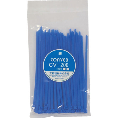 컨벡스 결속 밴드 청색 CV-200BLUE 100개들이 CV-200BLUE100P 1봉