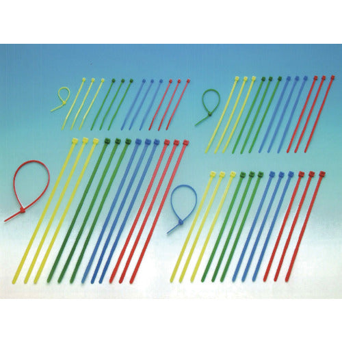 Convex Cable Ties Red CV-150RED 100pcs CV-150RED100P 1 bag