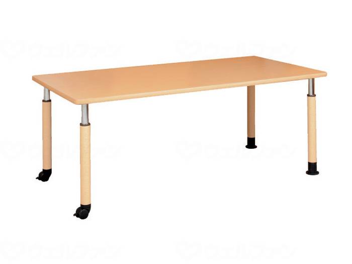 오피스・랩 승강식 데이블 4R 타이프 키스 붙이 각형 나치 릴 160×60(cm)