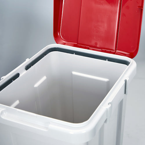 ＴＲＵＳＣＯ　Ｒジョイント分別ボックス　４５Ｌ　フタ色レッド（赤色）　TRJ01A　1 個