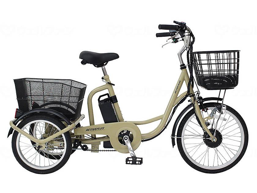 미무고 ACTIVEPLUS 노훅크 전동 아키텍처 삼륜 자전거 비지 20 형