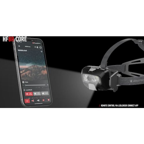 LEDLENSER [Limited Time Special] Until December 31, 2024 HF8R Core 502801 1 piece