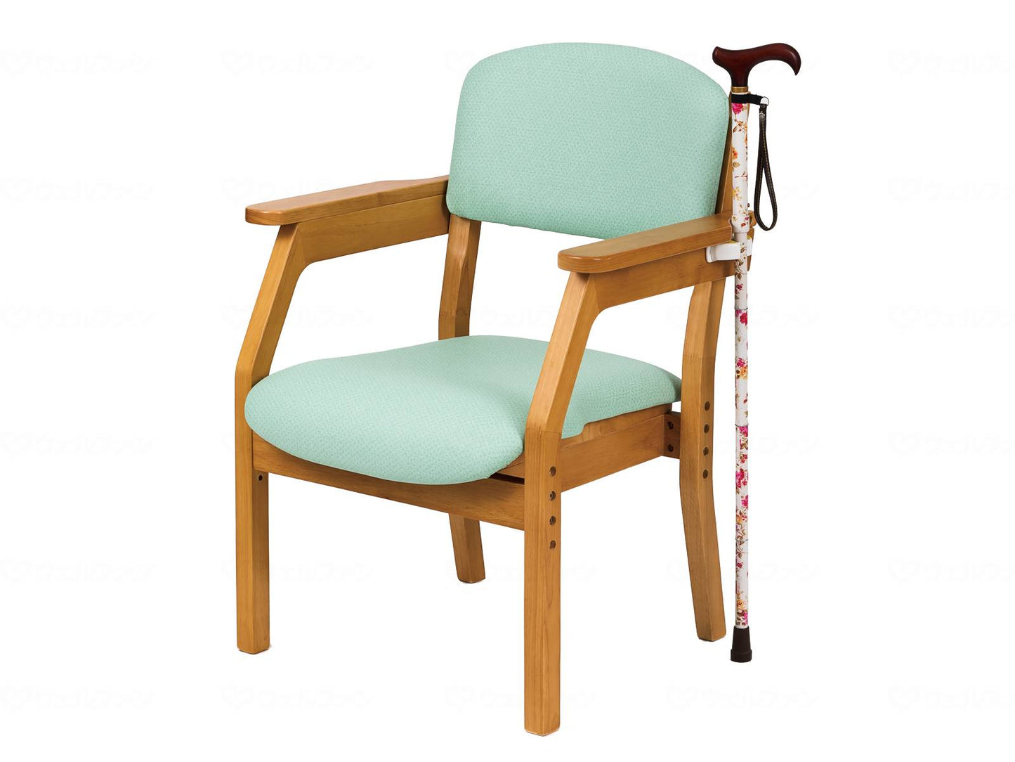 Office Lab Multi-Functional Armchair Smile Chair Mint Green Unassembled