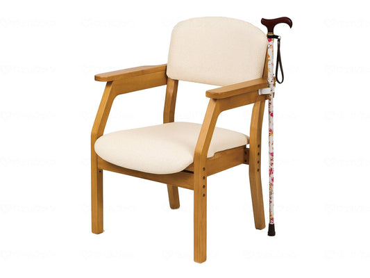 Office/Lab Multi-Functional Armchair Smile Chair Light Ivory Unassembled