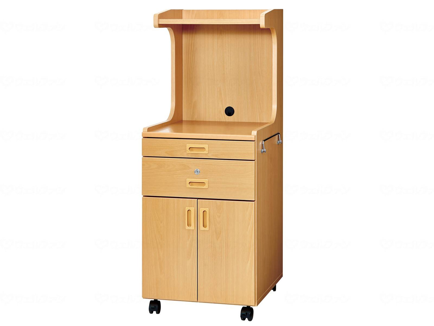 Office Lab Bedside Table Natural Medium Type
