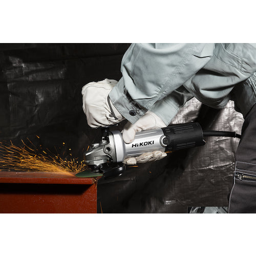 HiKOKI Electric Disc Grinder, Grinding Wheel Diameter 100mm, 3P Retractable Plug, Snap Switch Type, G10SHA(E), 1 Unit