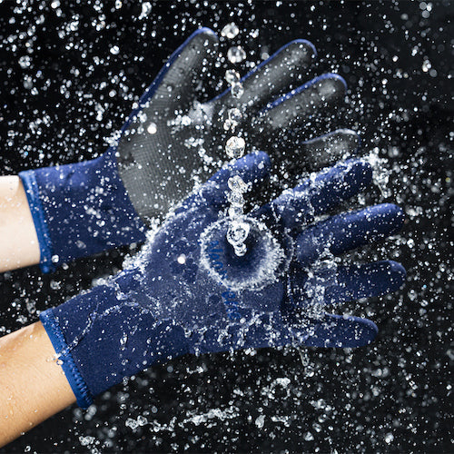 Neoprene 0403 Waterproof Neoprene Gloves Navy L 0403 NV-L 1 pair
