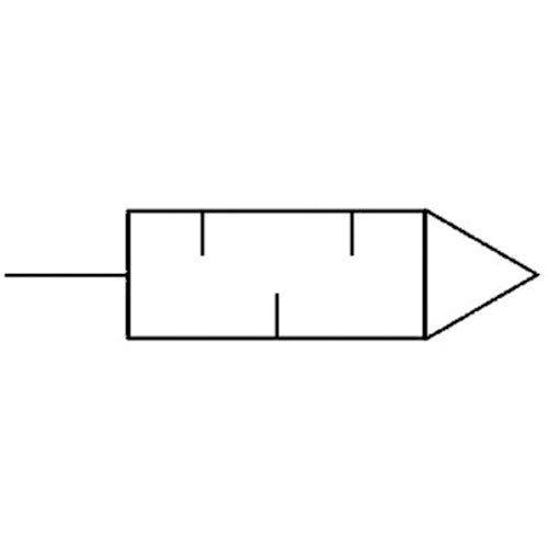 ＣＫＤ　サイレンサ金属ボディタイプ（２個入り）　SL-M5　1 袋