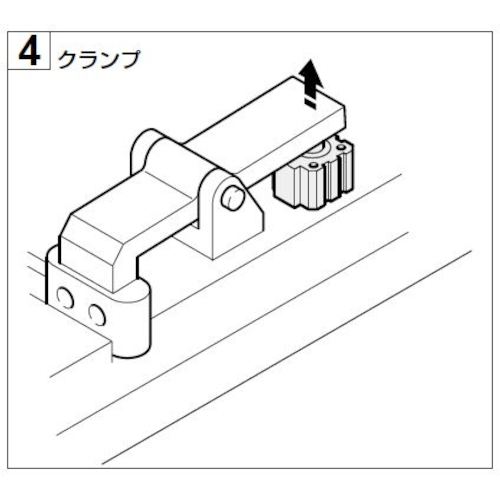 ＣＫＤ　エアシリンダ　スーパーコンパクトシリンダ　ストローク５０　Ｒｃ３／８　SSD-L-100-50　1 個