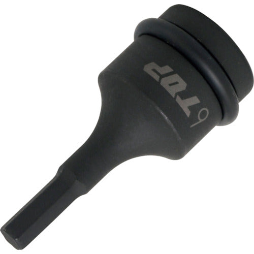 TOP 임팩트 렌치용 헥사곤 소켓 삽입각 12.7mm 대변 6mm PHB-406 1개
