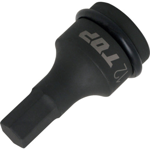 TOP 임팩트 렌치용 헥사곤 소켓 삽입각 12.7mm 대변 12mm PHB-412 1개