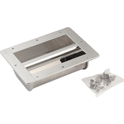 ＳＵＧＡＴＳＵＮＥ　（１０００１２３０６）ＨＨ−Ｍ２００ステンレス鋼製掘込メガ取手　HH-M200　1 個