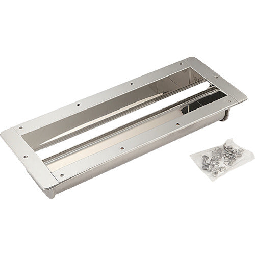 ＳＵＧＡＴＳＵＮＥ　（１０００１２３０５）ＨＨ−Ｍ４００ステンレス鋼製掘込メガ取手　HH-M400　1 個