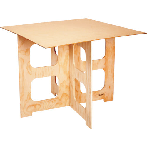 ＴＲＵＳＣＯ　ペケ台　イージーワークスタンド９００ｍｍ角×高さ７００ｍｍ　EASYLEG-7090SET　1 組