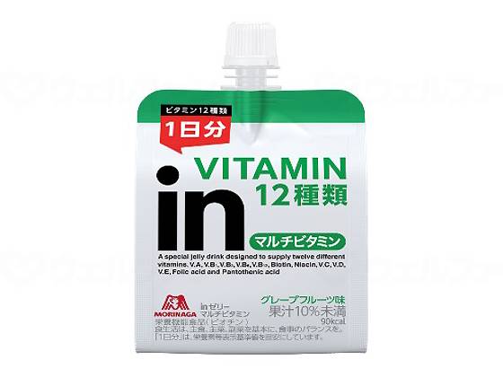 森永製菓inｾﾞﾘｰ　180ｇ 個 ﾏﾙﾁﾋﾞﾀﾐﾝ