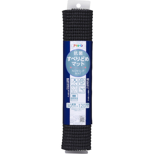 아사히펜 항균 미끄럼 방지 매트 30cmX120cm HS6-30 블랙 161338 1개