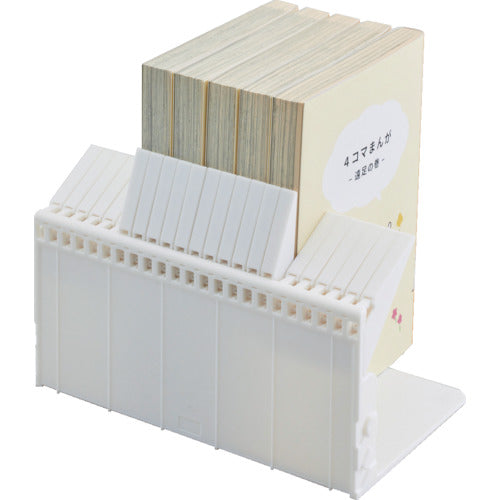 ＬＩＨＩＴ　１冊でも倒れないブックスタンド　ホワイト　A3575-0　1 台