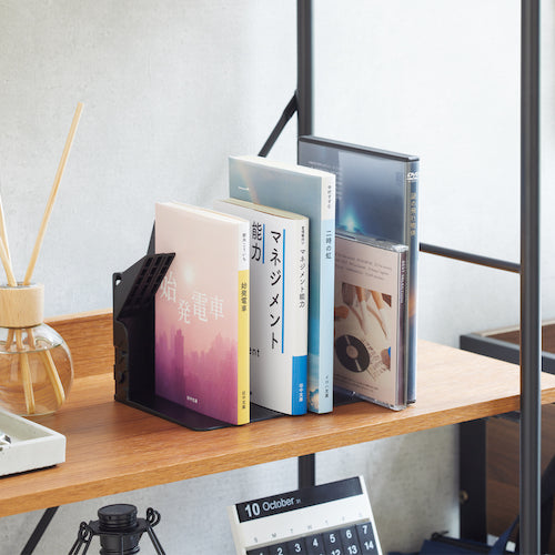 ＬＩＨＩＴ　１冊でも倒れないブックスタンド　ブラック　A3575-24　1 台