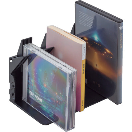 ＬＩＨＩＴ　１冊でも倒れないブックスタンド　ブラック　A3575-24　1 台