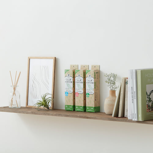 クイン　バイオマス手袋ＰＶＣ　４０枚入　Ｌ　PVC0456PFTBL　1 箱