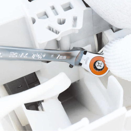 TOP Swing Lock Ratchet Combination 7mm FRC-7LK 1 piece