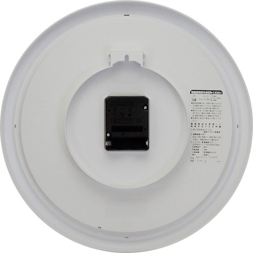 RHYTHM Radio-controlled wall clock, brown, φ340 x 45 mm, 8MY565SR06, 1 unit