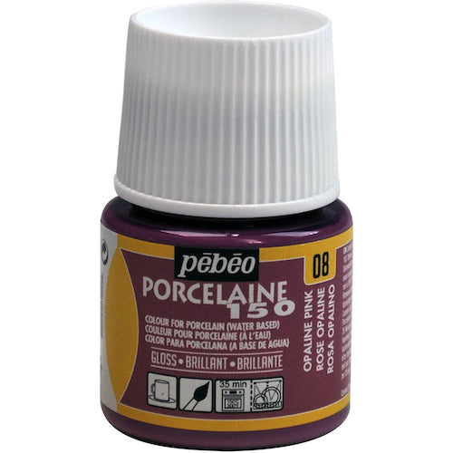 Pebeo Porcelain 150 Opaline Pink 08 024008 1 piece