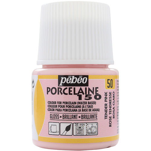 Pebeo Porcelain 150 Pastel Tender Pink 50 024050 1 pc