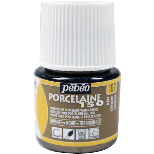 Pebeo Porcelain 150 Shimmer Ash 102 024102 1 piece