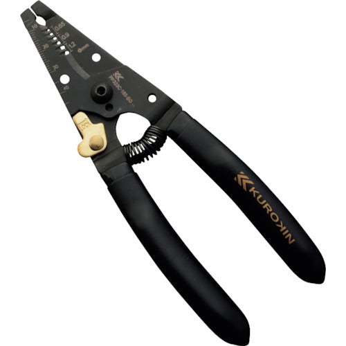 Fujiya Wire Stripper C Type (Black Gold) PP323C-165-BG 1 piece