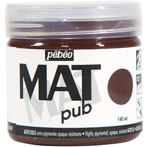 ペベオ　マットピュブ　１４０ｍｌ　ＮＯ．２２　バーントアンバー　256022　1 本