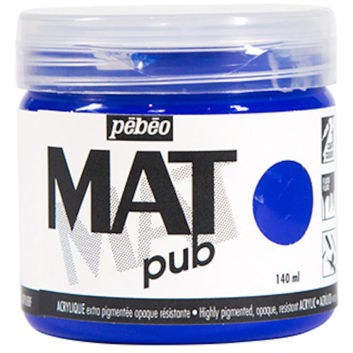 ペベオ　マットピュブ　１４０ｍｌ　ＮＯ．１０　ウルトラマリンブルー　256010　1 本